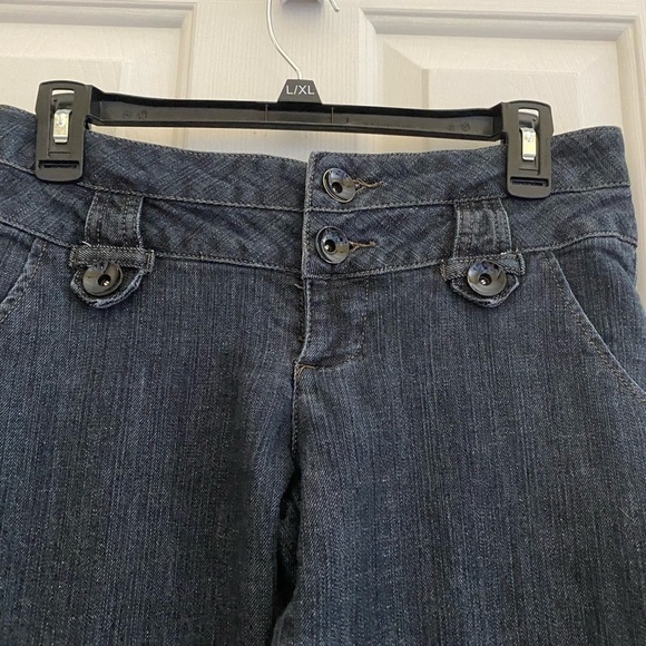 Vintage Dots Flare Jeans - Picture 4 of 5